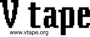 vtape logo with website